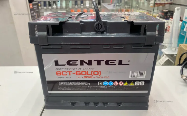 Аккумулятор Lentel 6ct-60l Новый