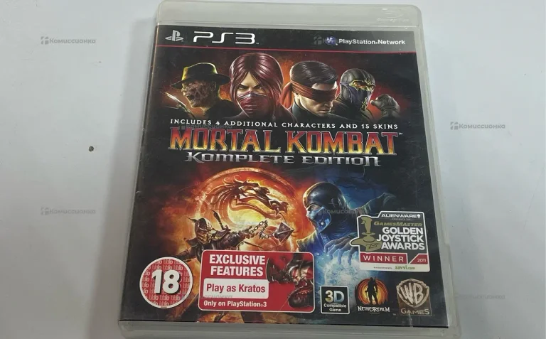 PS3. Диск PS3 Mortal Kombat