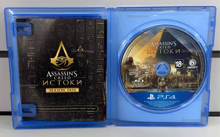 PS4, Диск Assasins Creed Истоки