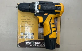 Аккумуляторная дрель-шуруповерт DEKO DKCD12FU-Li