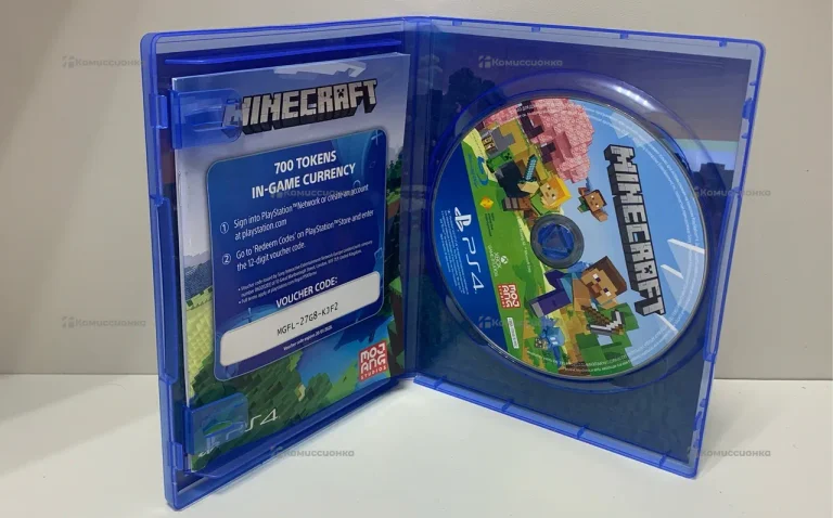 Диск PS4 MINECRAFT