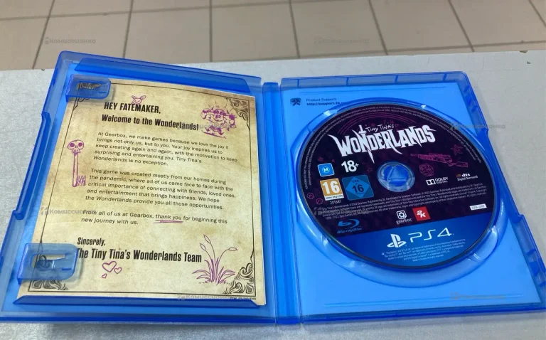 Sony PlayStation  4 tiny titans wonderlands