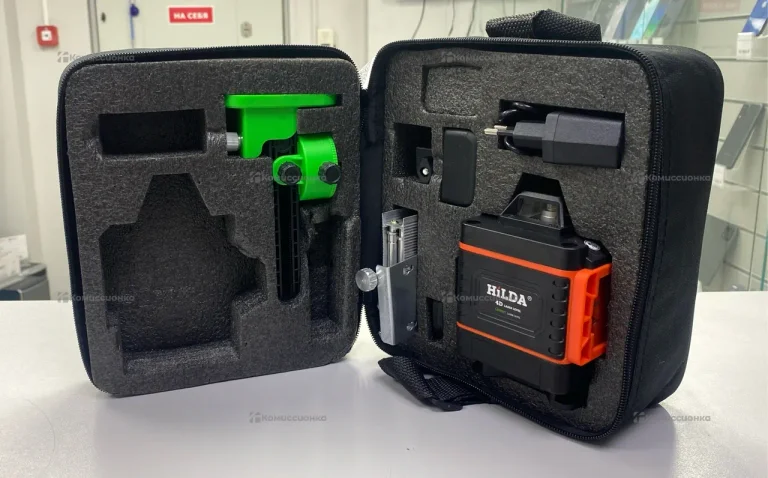 Лазерный уровень Hilda 4D 16 линий оранжевый