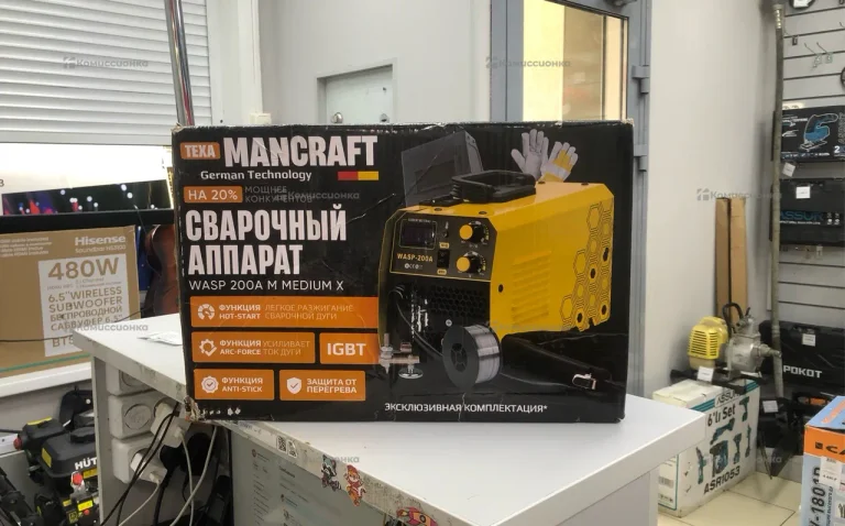 Сварочный аппарат mancraft wasp 200a m medium x