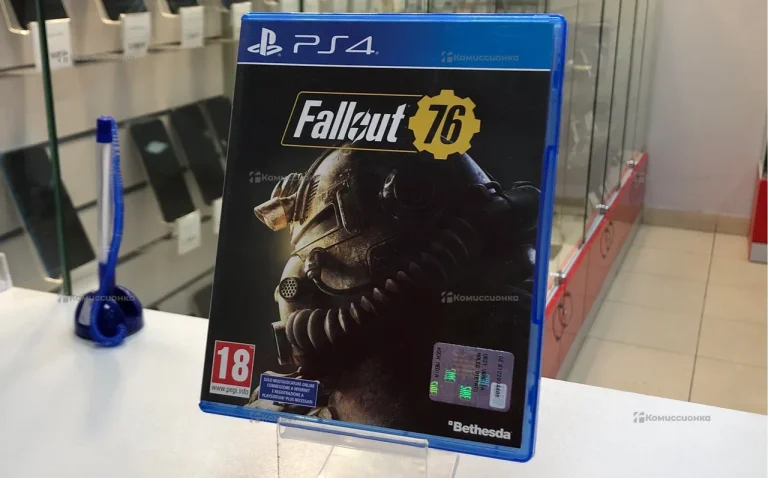 Диск ps4 fallout 76