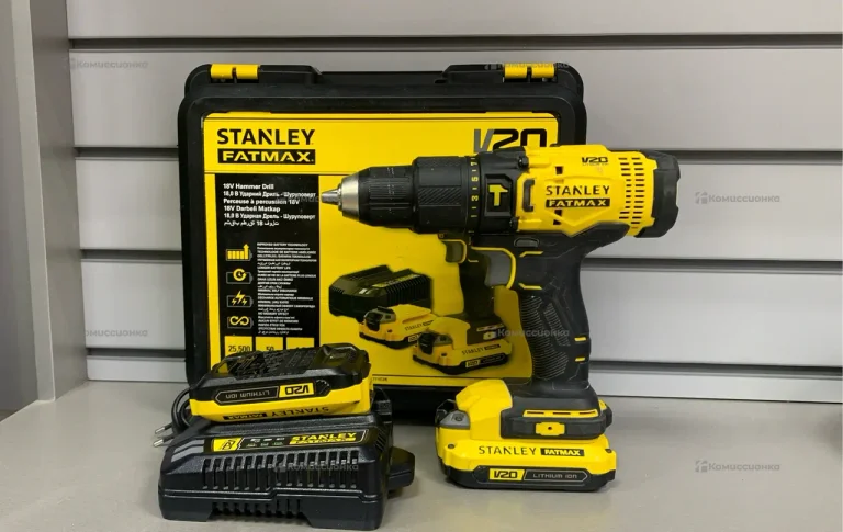 Ударный дрель-шуруповерт STANLEY SCD711