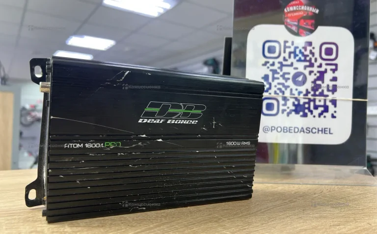 усилитель Deaf Bounce ATOM 1600.1 PRO