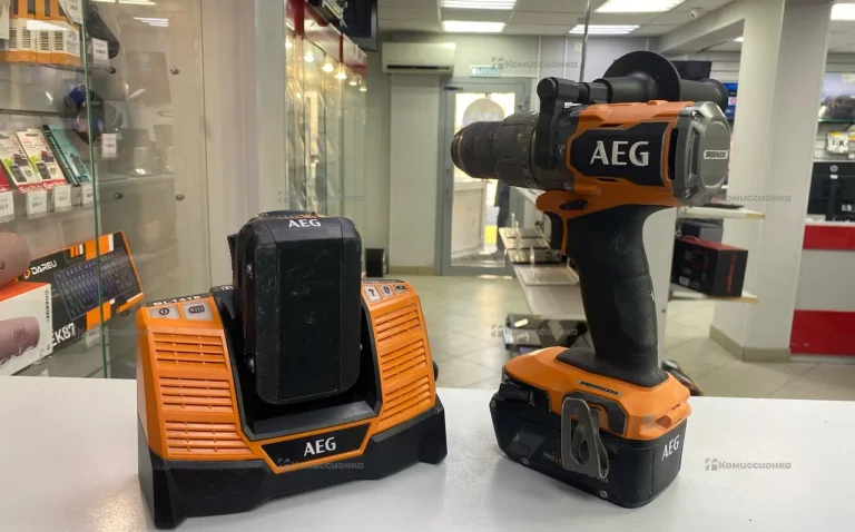 Дрель Шуруповерт AEG BSB18C3BL