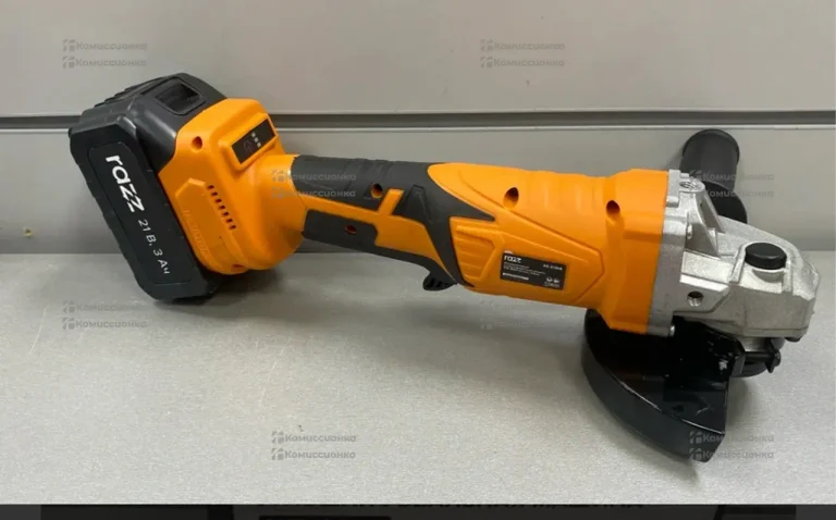 Аккумуляторная УШМ Razz AG-213KR