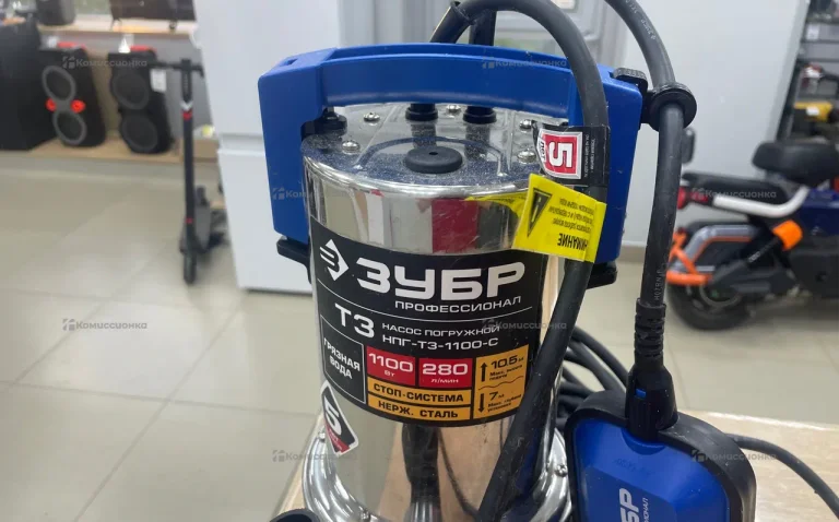 Насос зубр нпг т3 1100 с