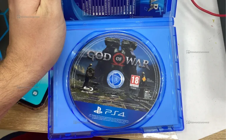 Диск ps4 god of war ragnarok