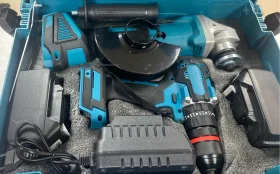 Набор 2в1 УШМ АКБ+Шуруповёрт Makita