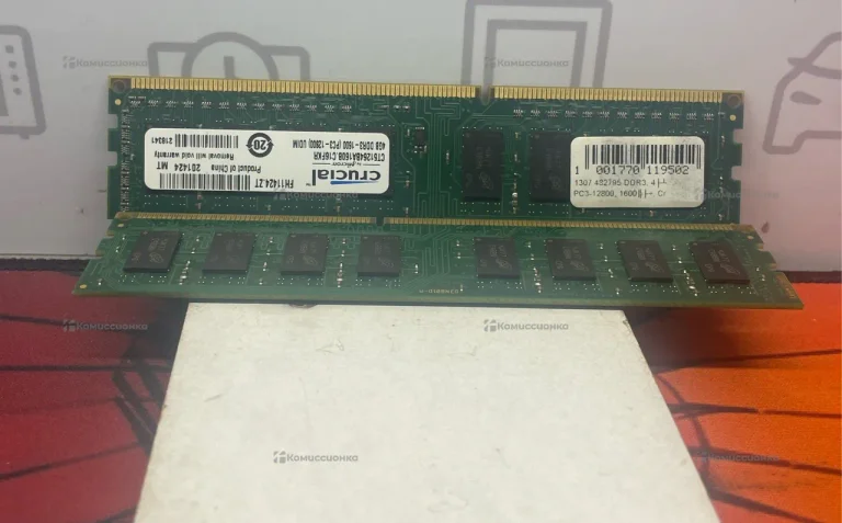Оперативная память Crucial 2x4gb ddr3