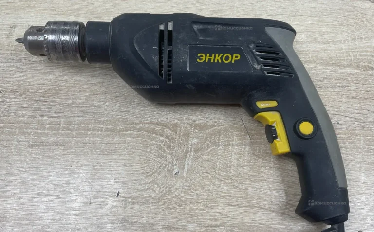 Ударная дрель энкор дуэ-710эр/13