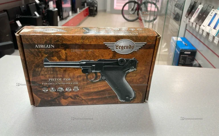 Airgun Pistol P.08 пневматический пистолет