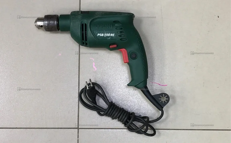 Дрель Bosch PSB 500 RE 2003 (БЗП)