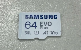 Карта памяти Samsung EVO Plus microSDXC 64 ГБ