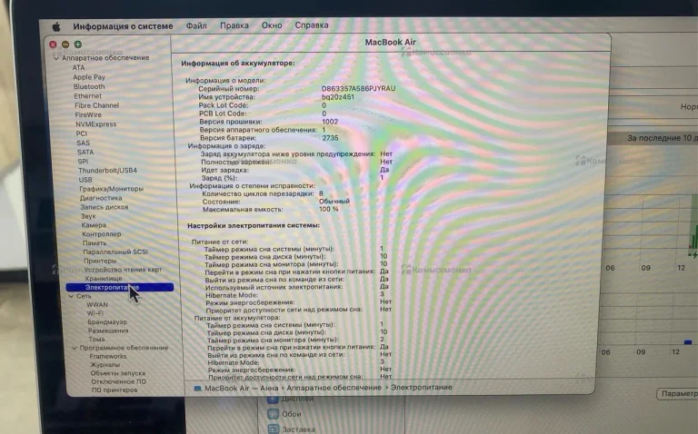 Ноутбук MakBook Air M1 2020 13 8/256