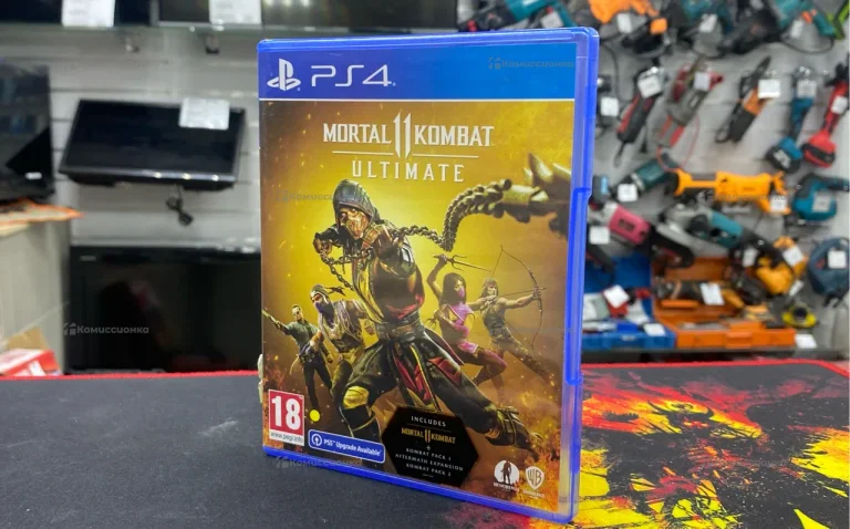 ps4 диск mortal combat 11