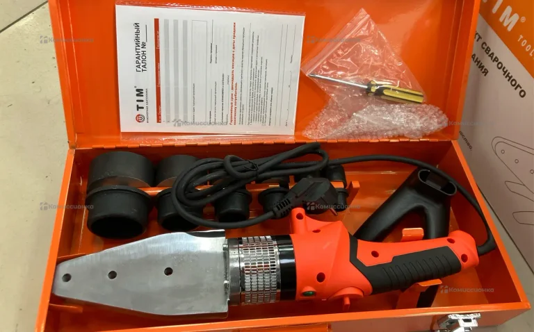 Сварочный аппарат для пластиковых труб TimTools wm