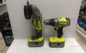 Комплект Ryobi шуруповерт+ушм