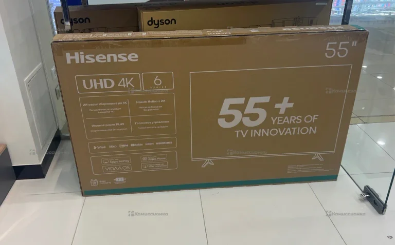 55" Телевизор LED HISENSE 55A6Q