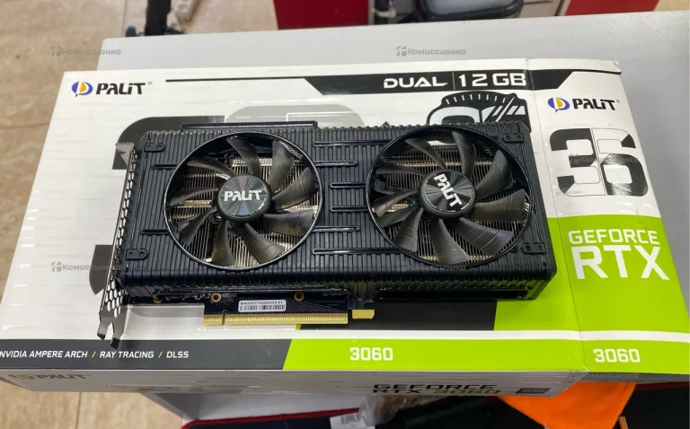 Видеокарта видеокарта Palit GEFORSE 3060 12gb
