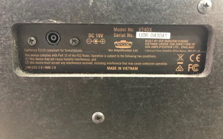 Комбоусилитель ламповый VOX VT40X