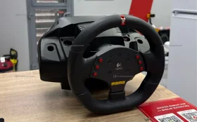 Купить Руль с педалями MOMO Logitech б/у , в Челябинск Цена:2500рублей