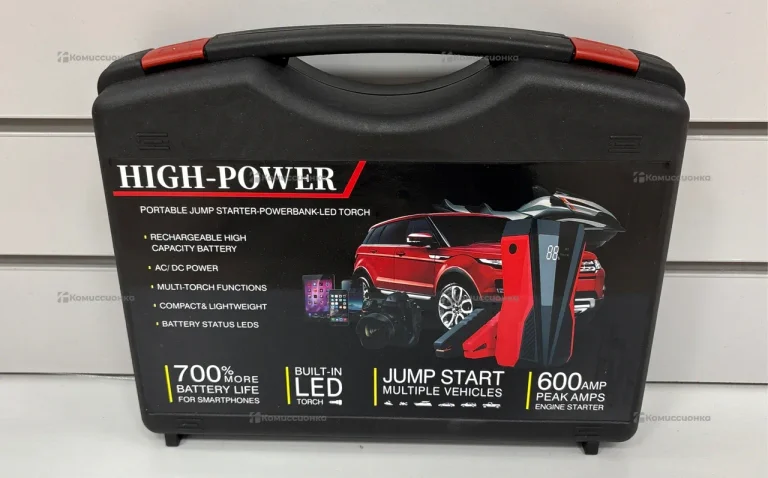 Пусковоеустройство для аккамуляторов High-Power и автокомпрессор