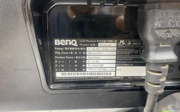 Монитор BenQ ET-0030-TA