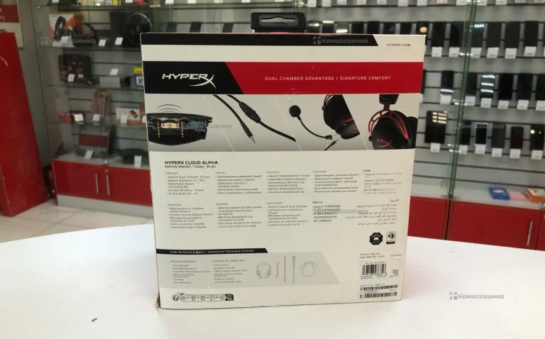Проводные наушники HyperX Cloud Alpha