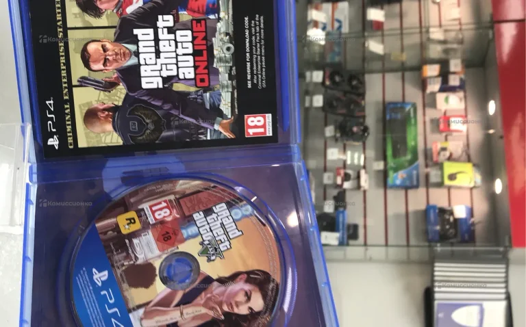 диск PS4 GTA 5