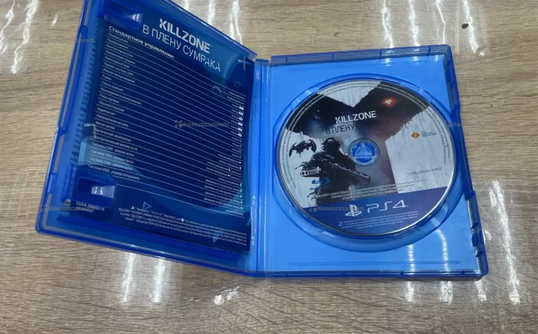 диск ps4 killzone