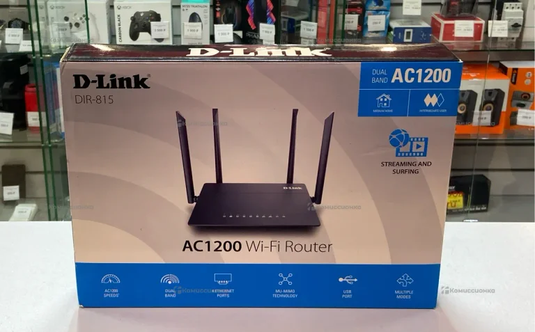 Wi-Fi роутер D-Link Dir-815