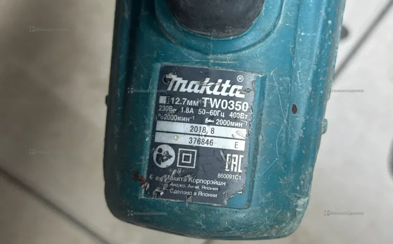 Гайковерт makita TW0350
