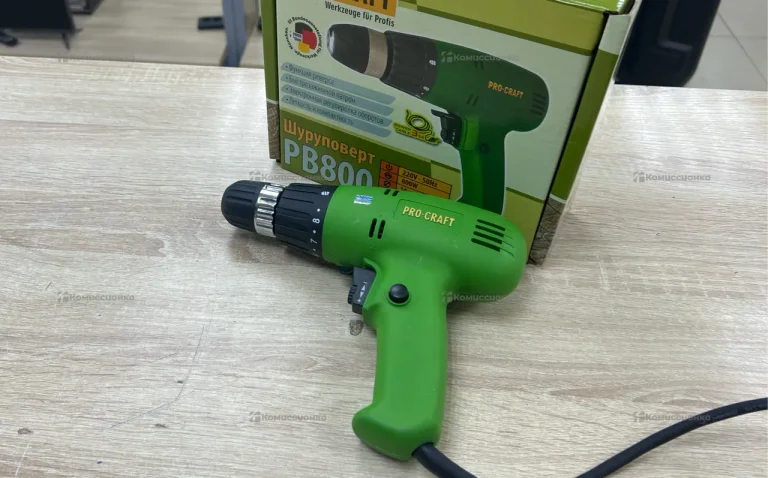 Дрель-шуруповерт ProCraft PB800