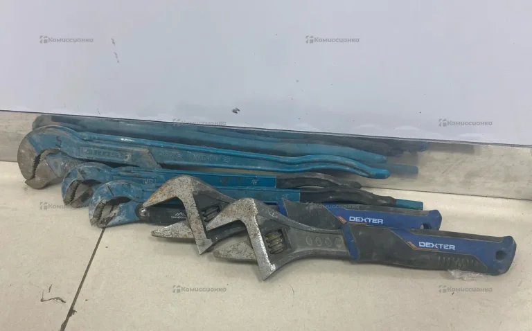 разводные ключи 5шт