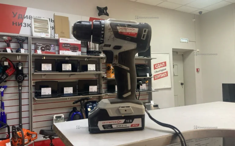 Бесщеточный шуруповерт интерскол да 10/18В