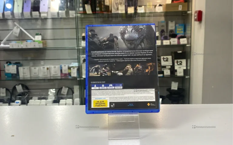 Sony диск на PS4 God of War