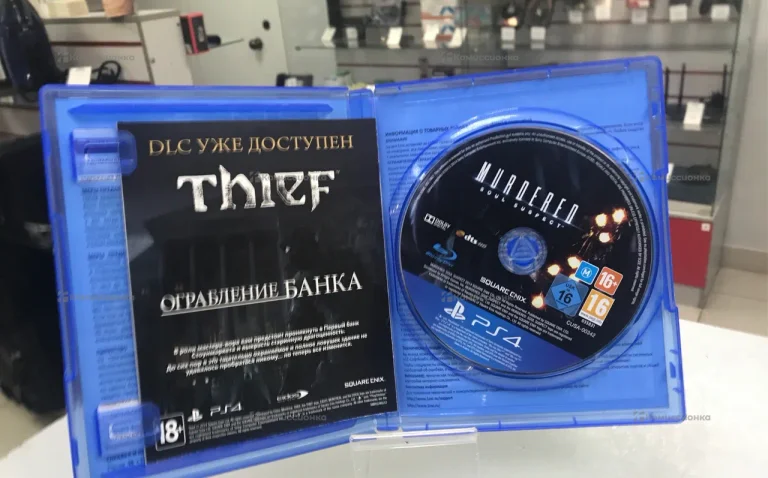 Sony PlayStation диск  Murdered soul suspect