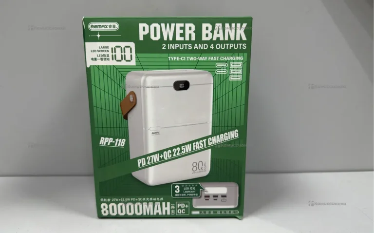 Power Bank  Remax RPP-118 (80 000mAh - 27W)