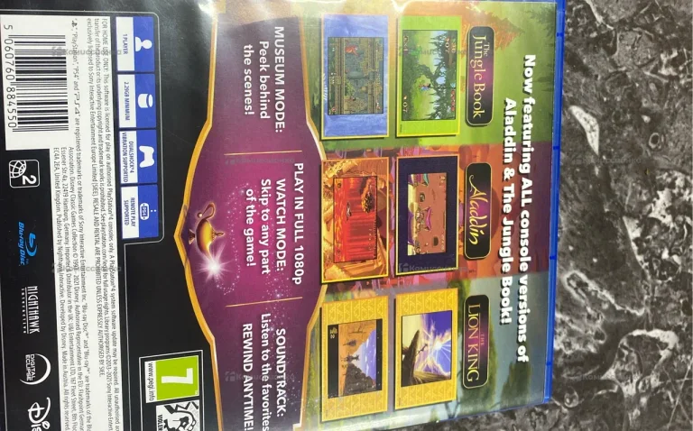 Диск PS 4 disney classic games collection