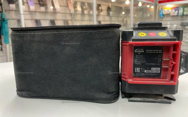 Уровень лазерный Elitech ПЛ 12Л-ЗЕЛ