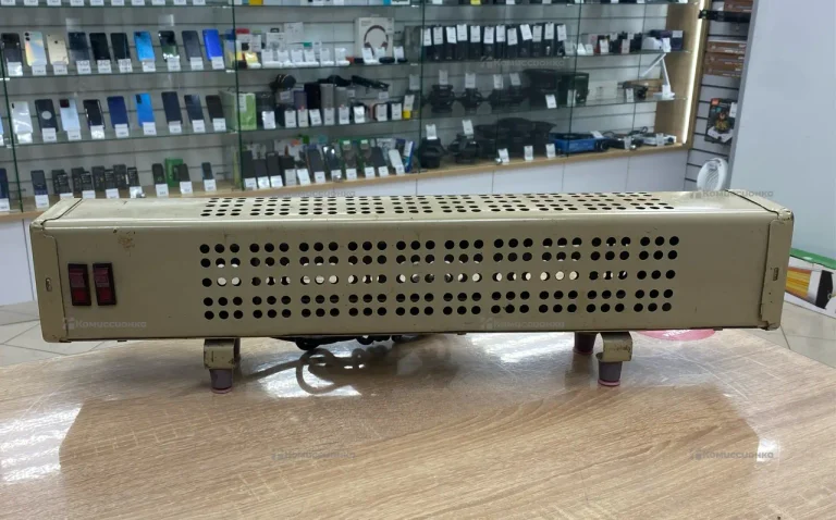 Обогреватель серый