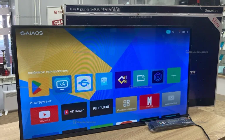 Телевизор Smart TV HD Android 14 Slim 32
