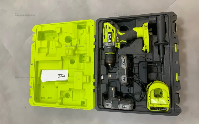 Аккумуляторная ударная дрель-шуруповерт RYOBI R18P