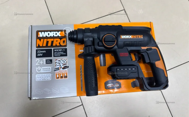 Перфоратор аккумуляторный Worx WX381.1