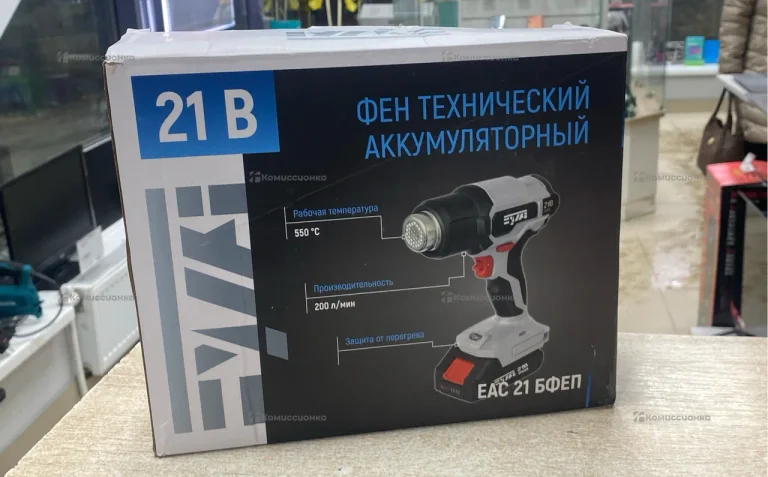 Строительный фен еас 21 бфеп