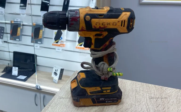 Аккумуляторная дрель-шуруповерт DEKO 20V DKCD20FU